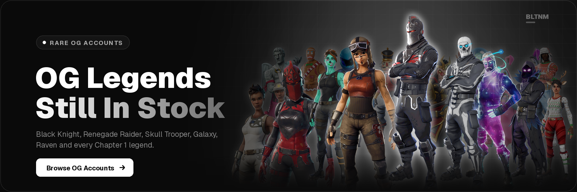 OG Legends — Renegade Raider, Skull Trooper, Ghoul Trooper